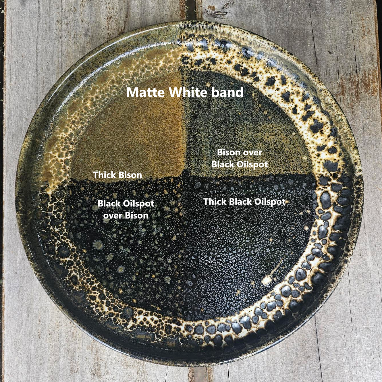 Abbots Matte White Midfire Brushable Glaze