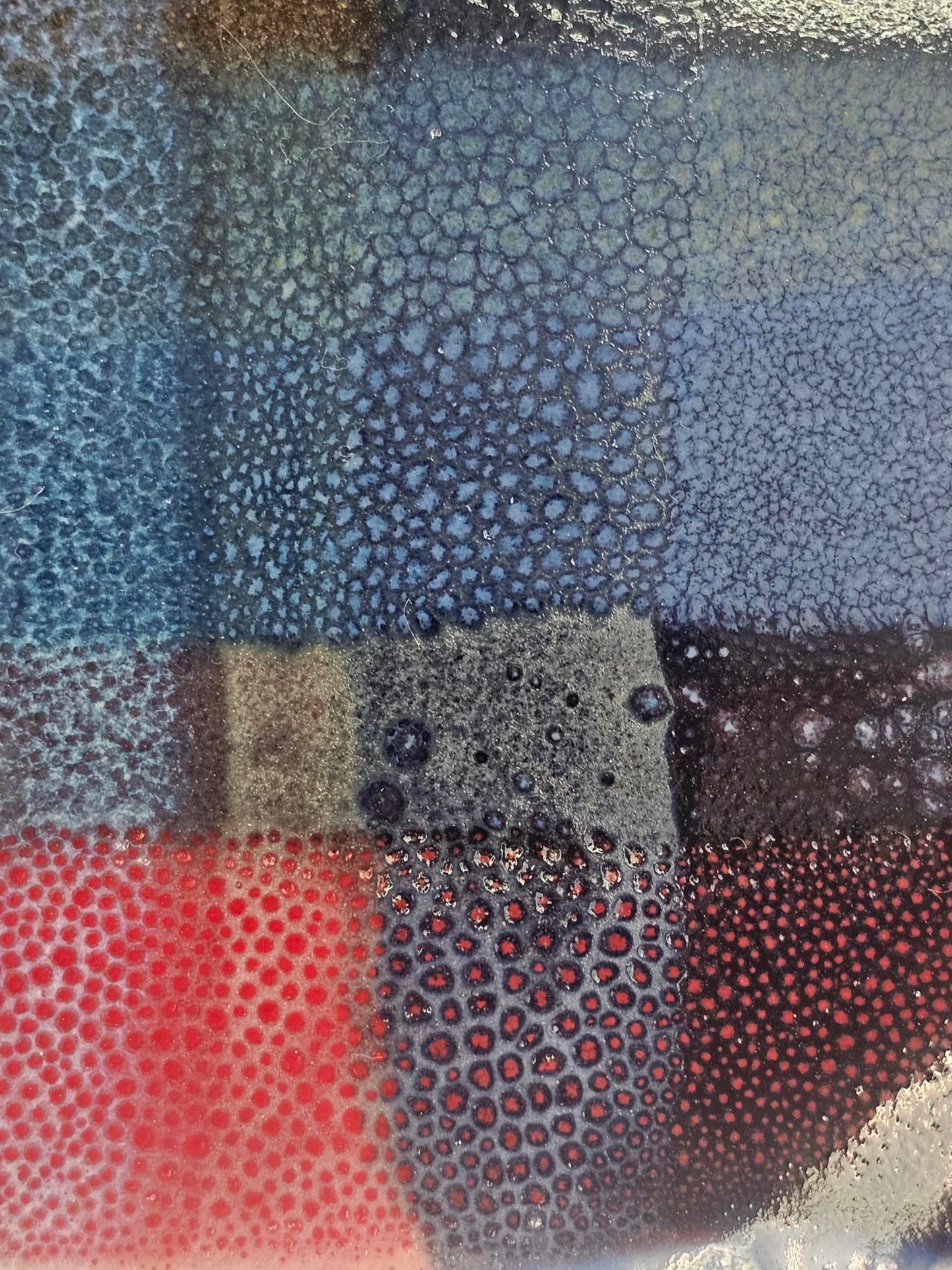 Abbots Deep Glossy Red Midfire Brushable Glaze