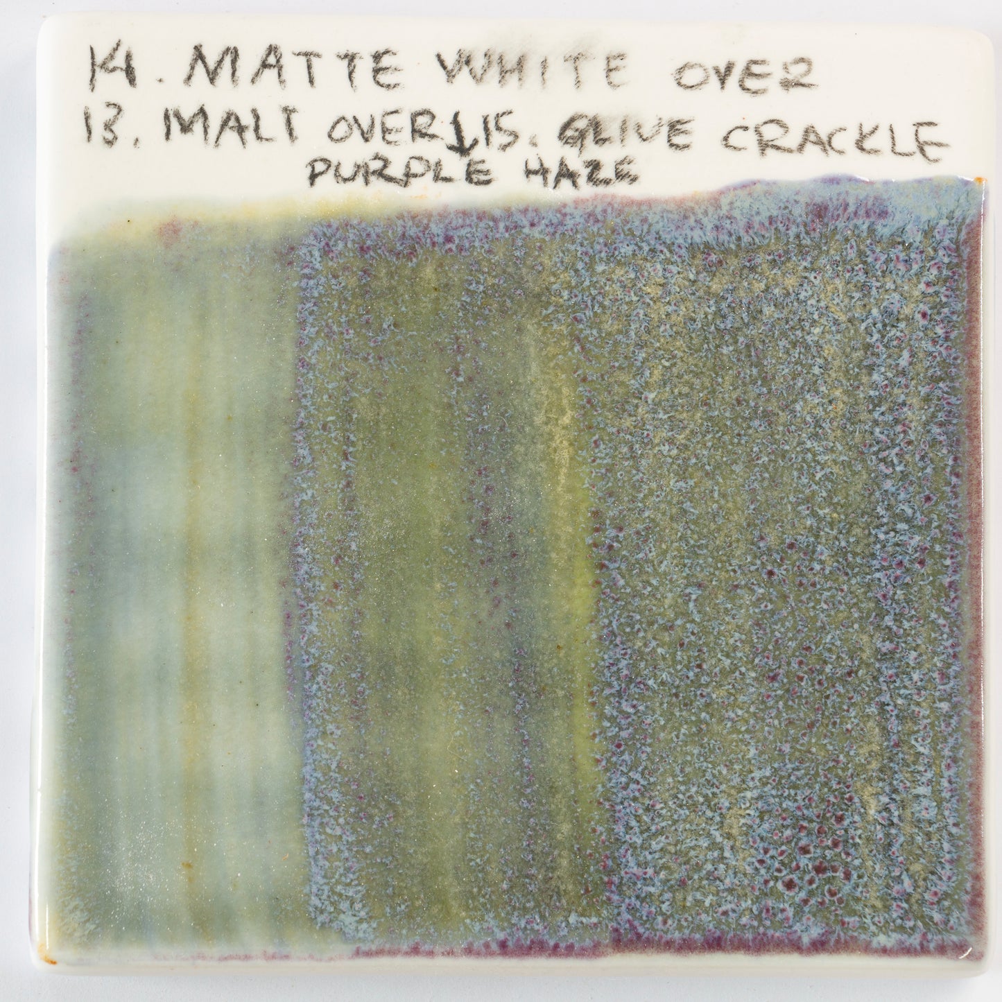 Abbots Olive Crackle Midfire Brushable Glaze
