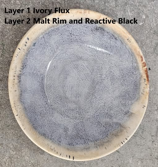 Abbots Reactive Black Midfire Brushable Glaze