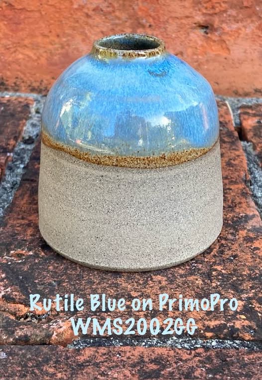 Abbots Rutile Blue Midfire Brushable Glaze