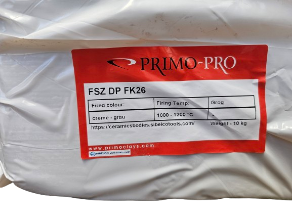 FSZ - Fine Mid-Fire Cream Clay - 10kg