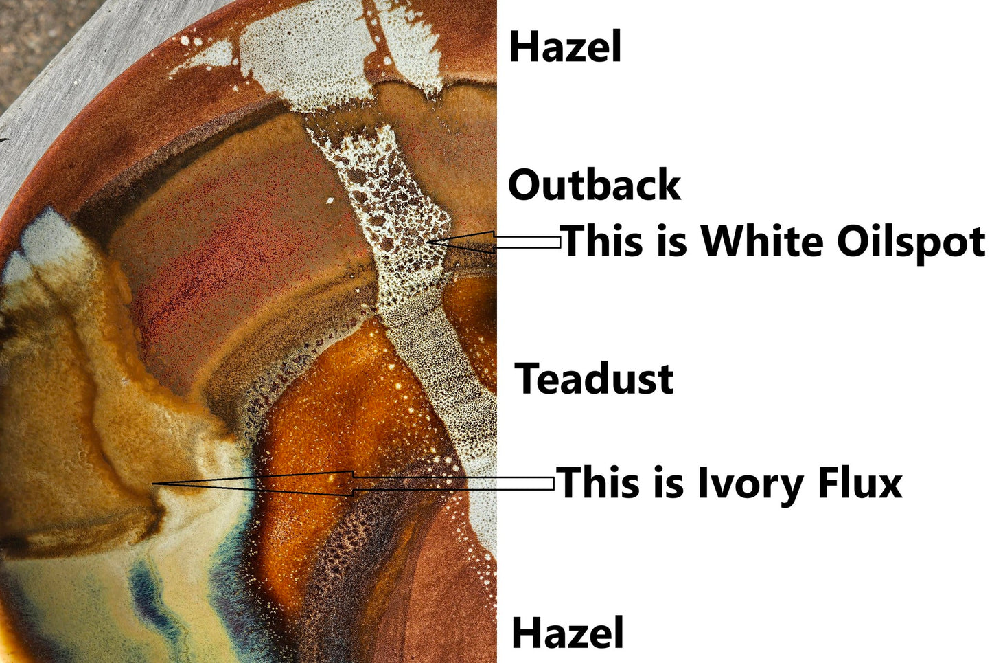 Abbots Hazel Midfire Brushable Glaze