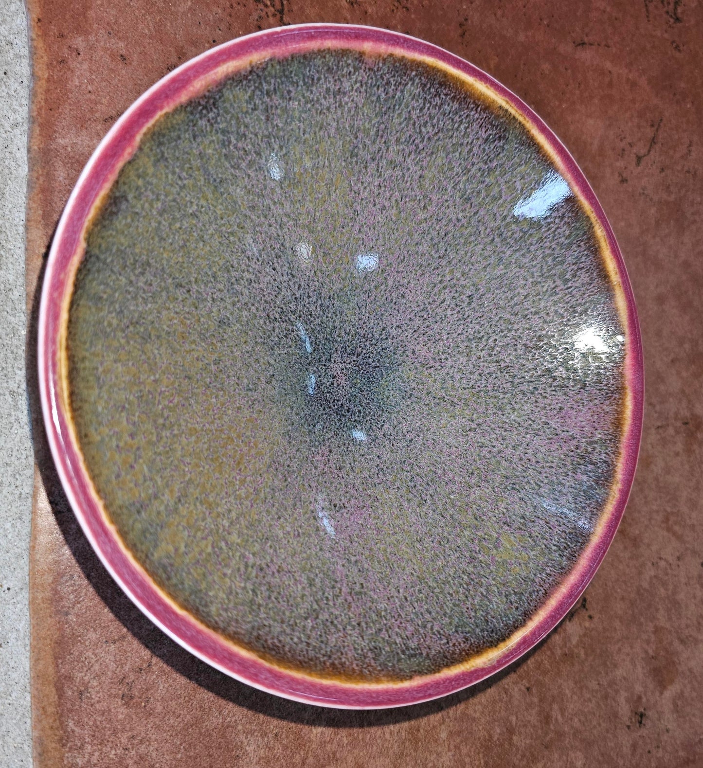 Abbots Magenta Midfire Brushable Glaze