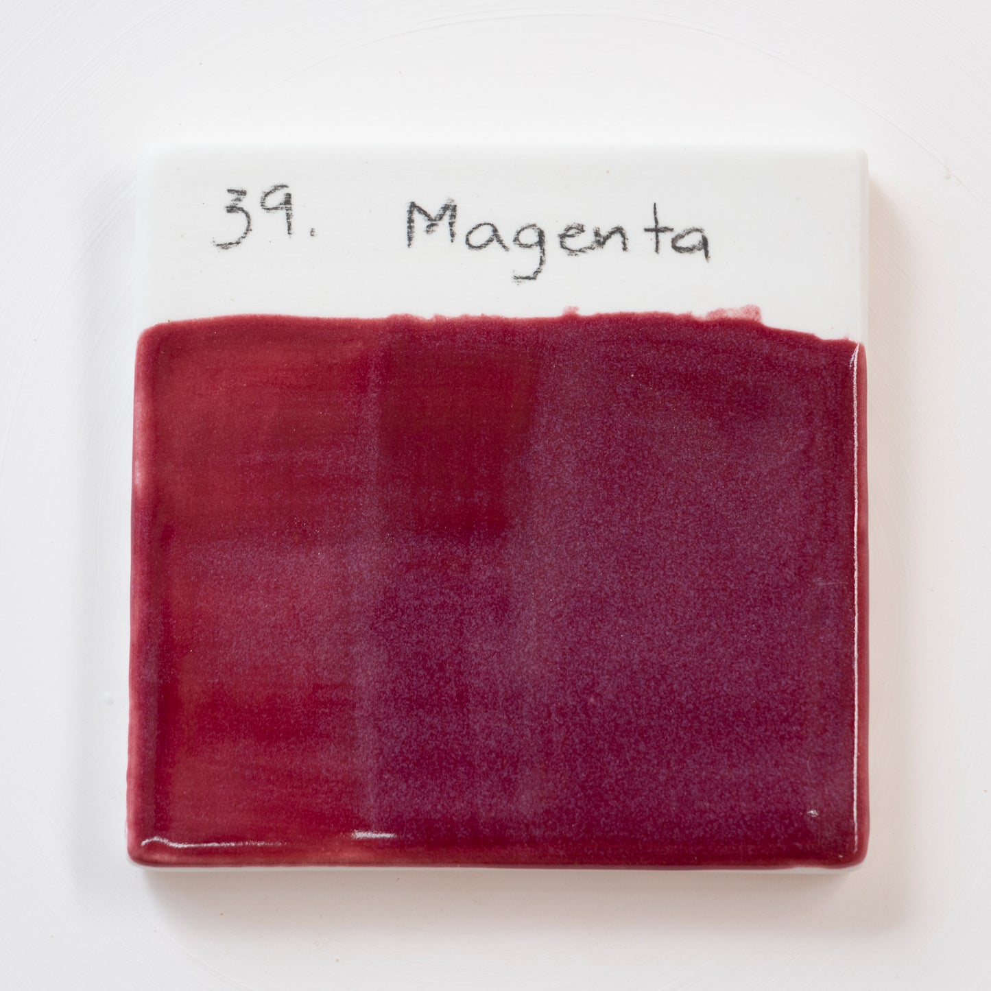 Abbots Magenta Midfire Brushable Glaze