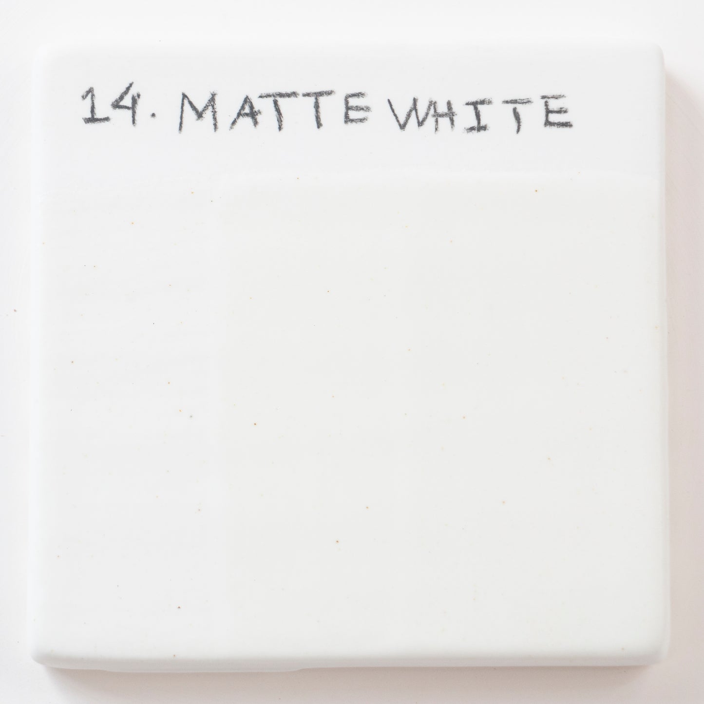 Abbots Matte White Midfire Brushable Glaze