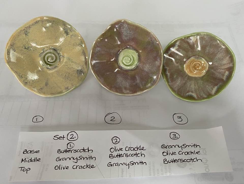 Abbots Olive Crackle Midfire Brushable Glaze