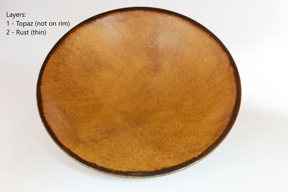 Abbots Rust Midfire Brushable Glaze