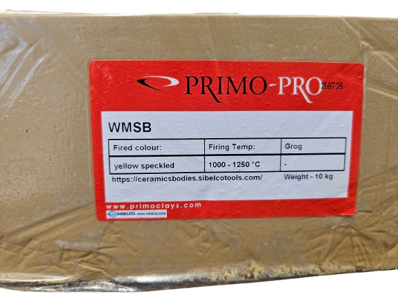 WMSB - Warm Mid-Fire Spotted Buff Clay - 10kg