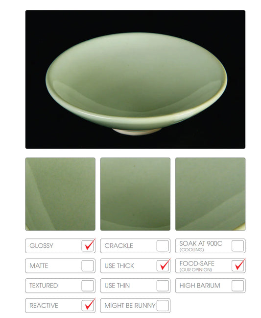 Abbots Celadon Midfire Glaze