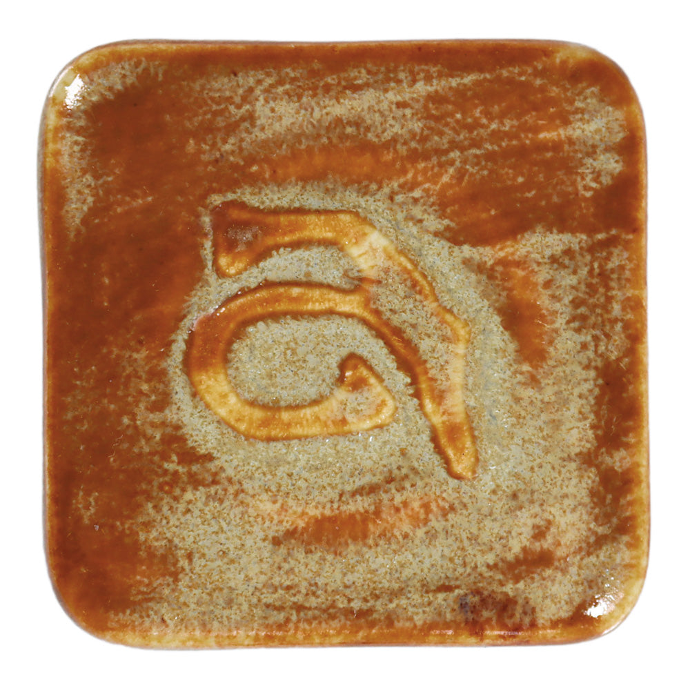 Abbots Amber Midfire Brushable Glaze