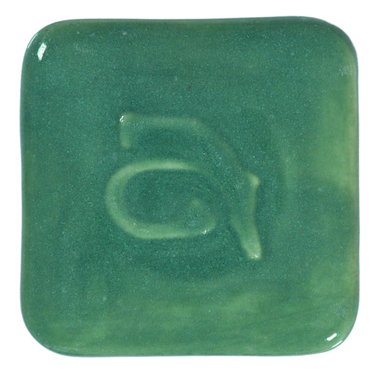 Abbots Cascade Green Midfire Brushable Glaze