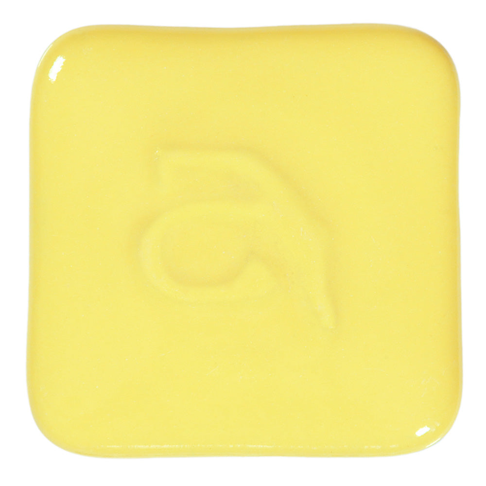 Abbots Glossy Yellow Midfire Brushable Glaze