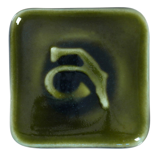 Abbots Moss Green Midfire Brushable Glaze