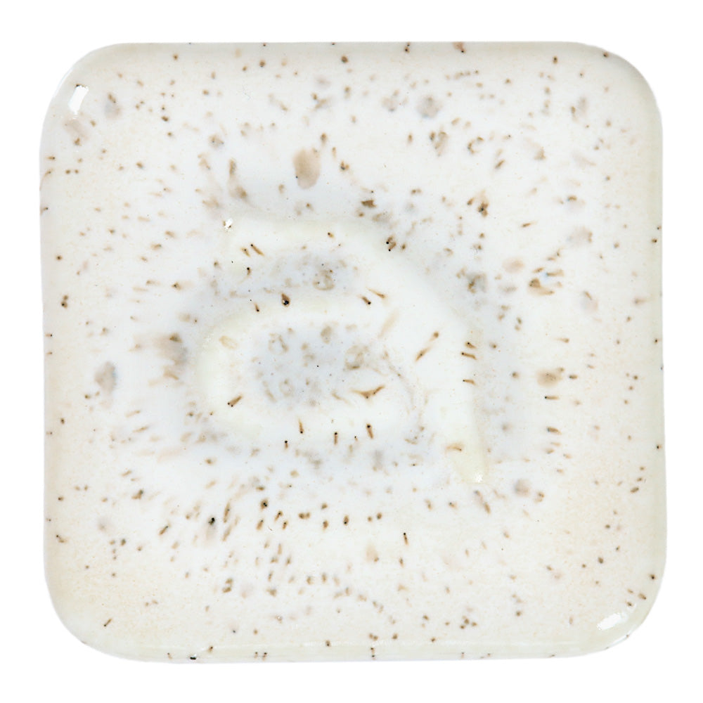 Abbots Spotted Ivory Midfire Brushable Glaze
