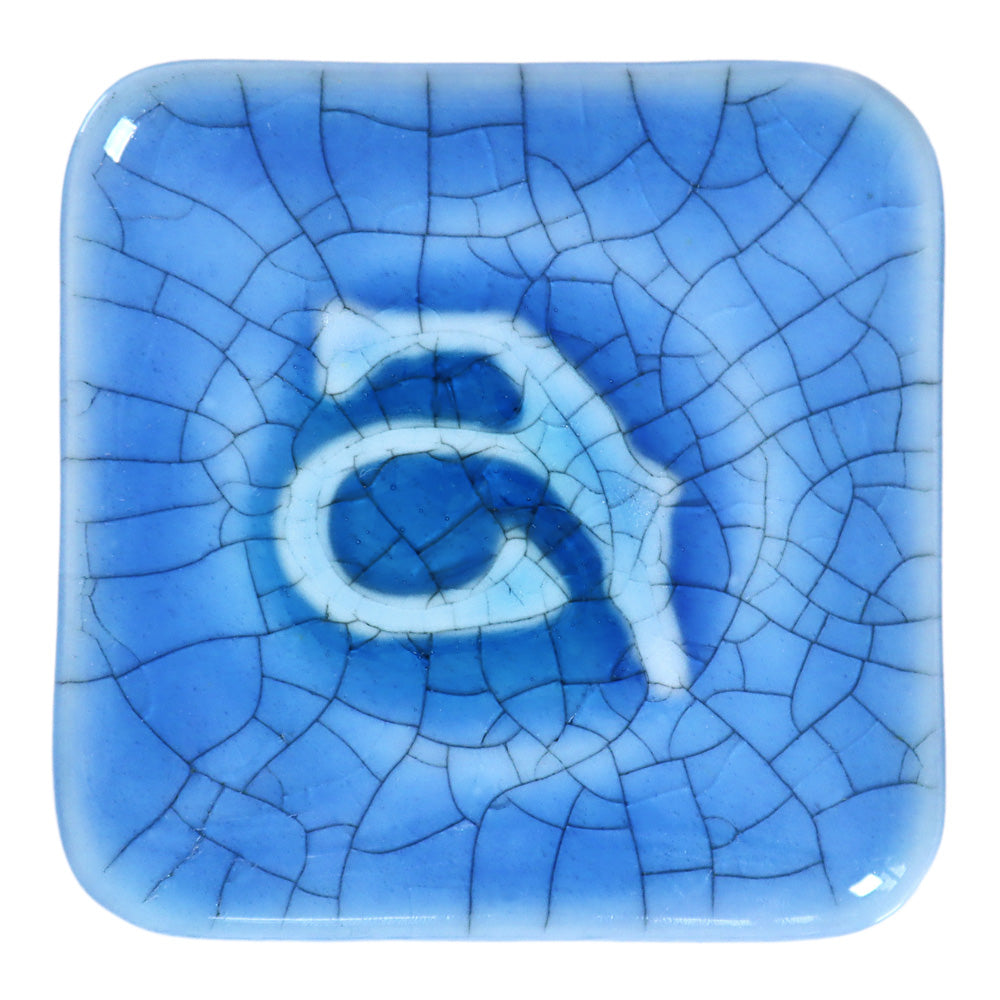 Abbots Crater Lake Crackle  Midfire Brushable Glaze