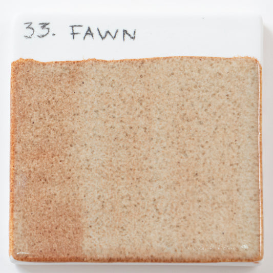 Abbots Fawn Midfire Brushable Glaze
