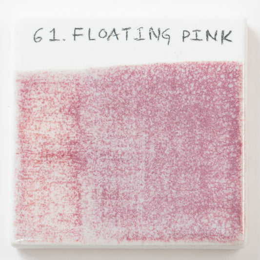 Abbots Floating Pink Midfire Brushable Glaze