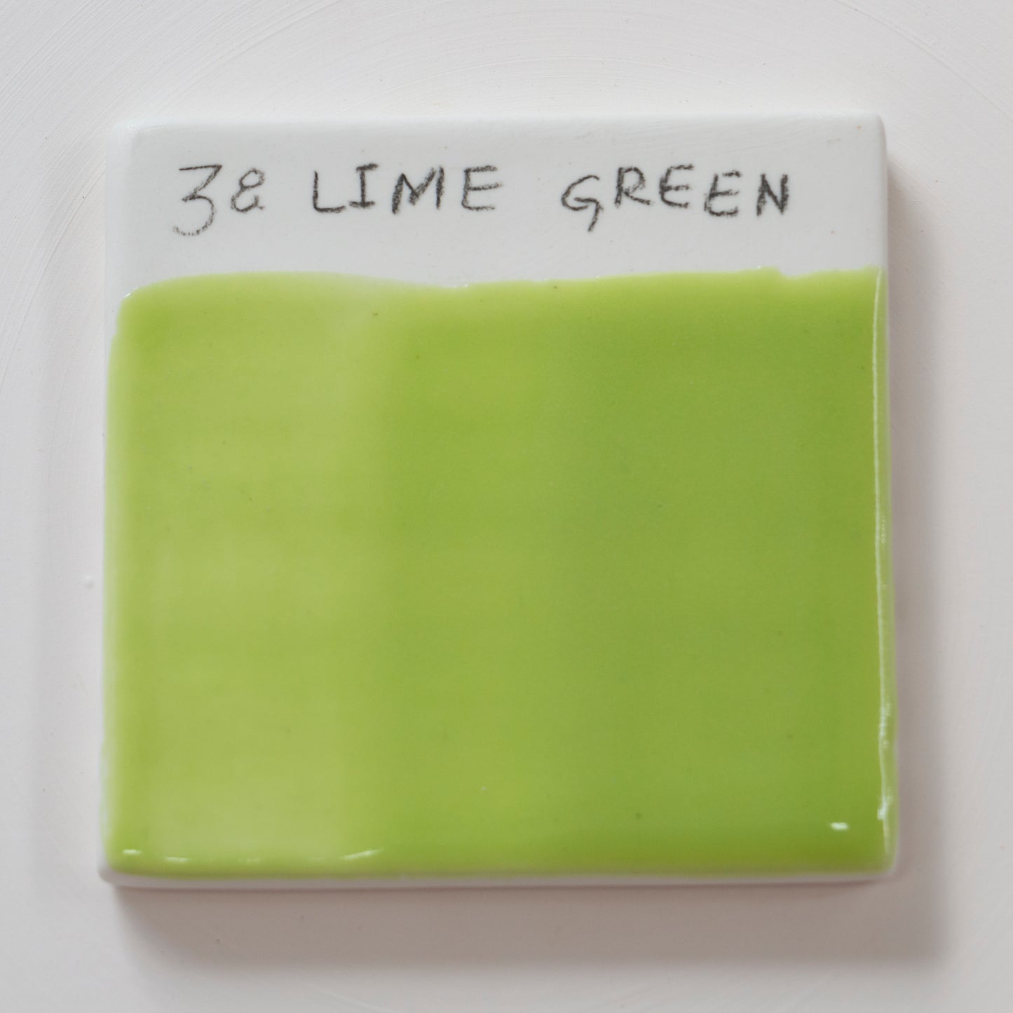 Abbots Lime Green Midfire Brushable Glaze