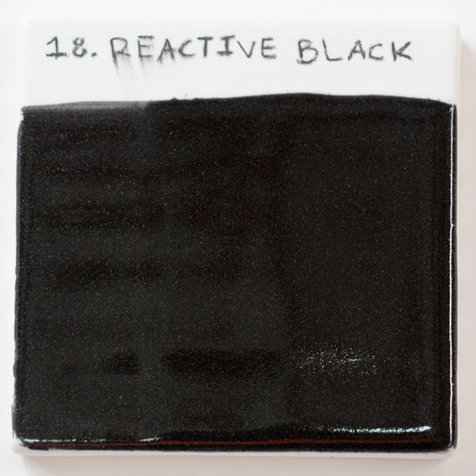 Abbots Reactive Black Midfire Brushable Glaze