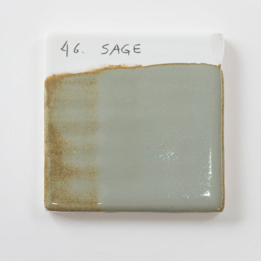 Abbots Sage Midfire Brushable Glaze
